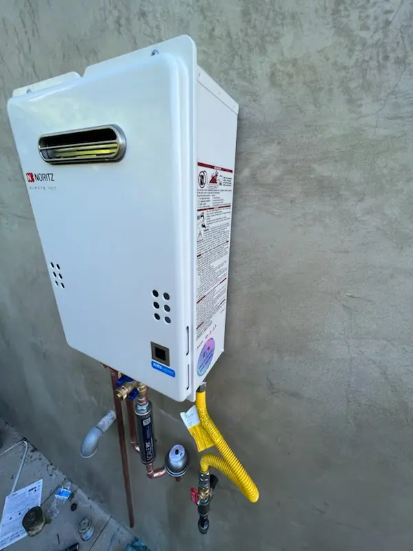 Tankless water heater installation for Olympic Hills homes
