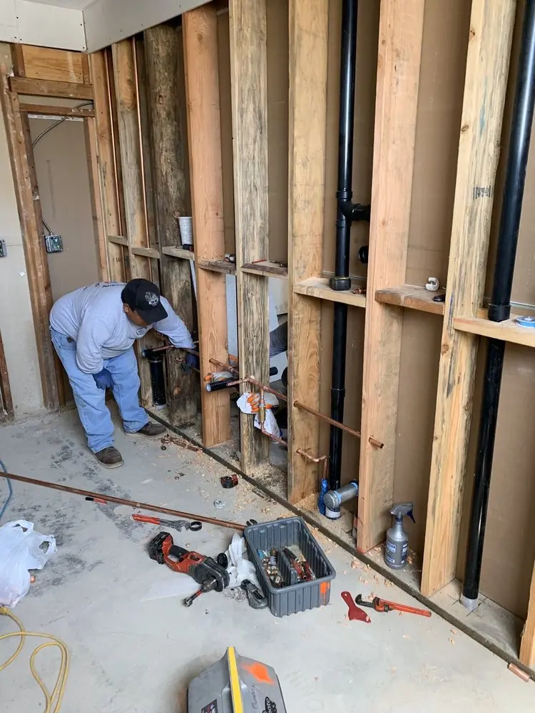 Commercial rough-in plumbing for Water Heater Replacement in Olympic Hills